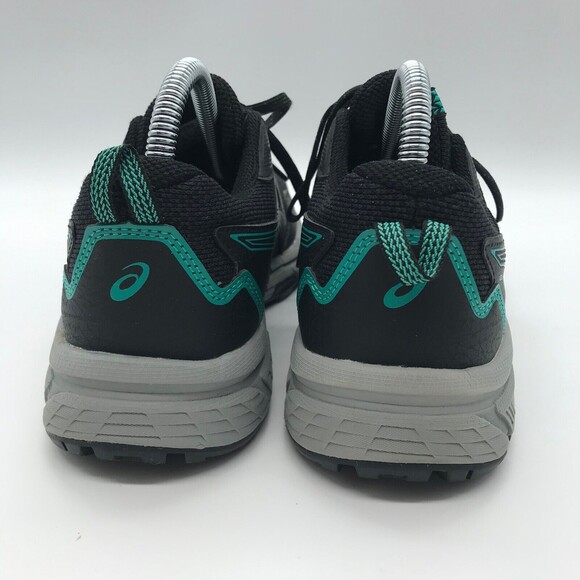 Asics Gel-Venture 8 Running Shoes 1012B230 Women's size 8.5 Black Teal Sneakers - Picture 4 of 9